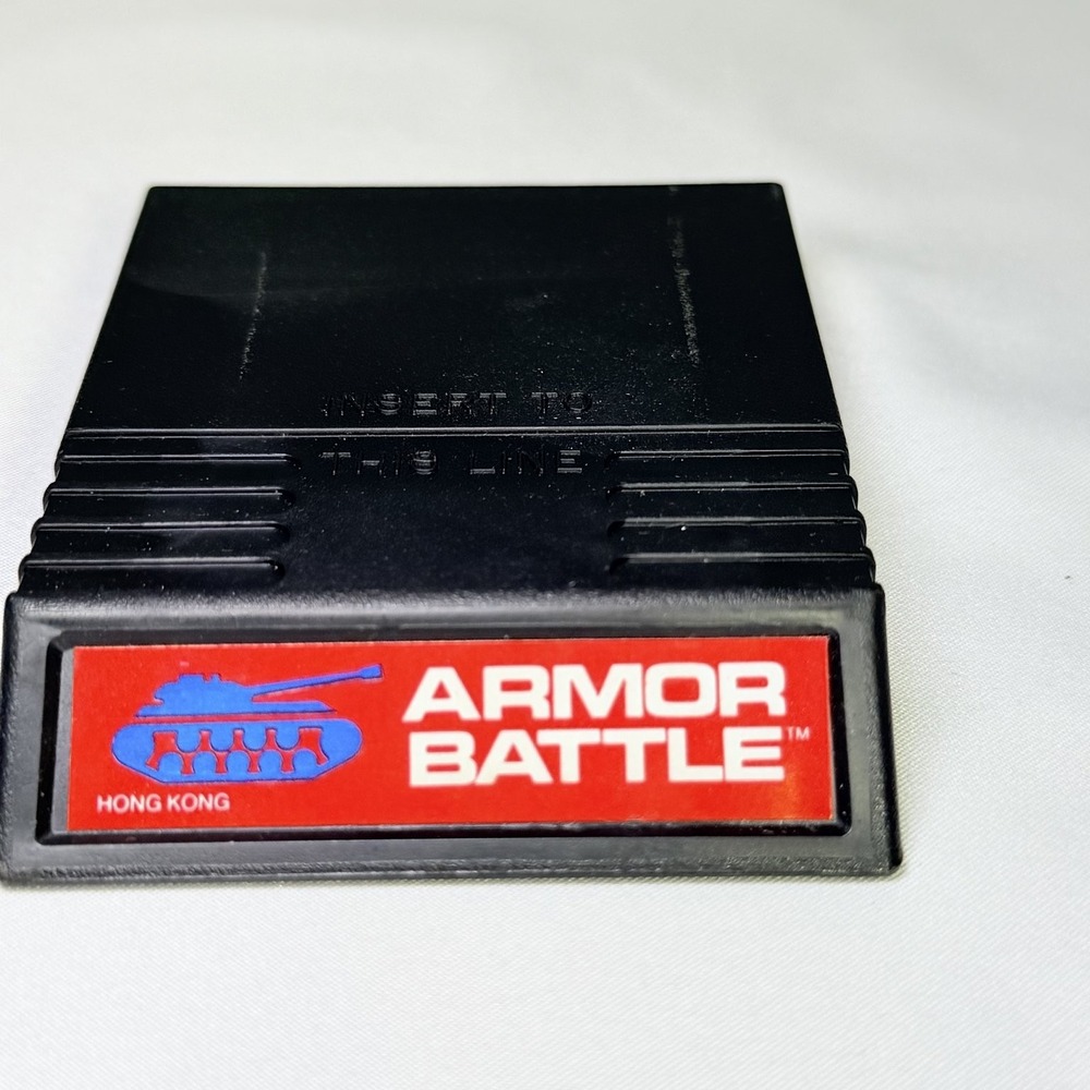Armor Battle Intellivision Video Game Tank Combat Retro Gaming‎
